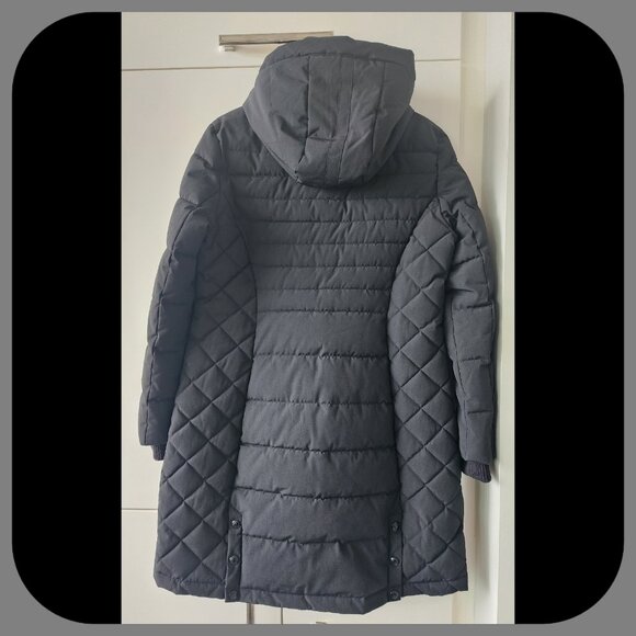 GUESS || Womens Long Puffer Jacket (SIZE M) - Picture 2 of 8
